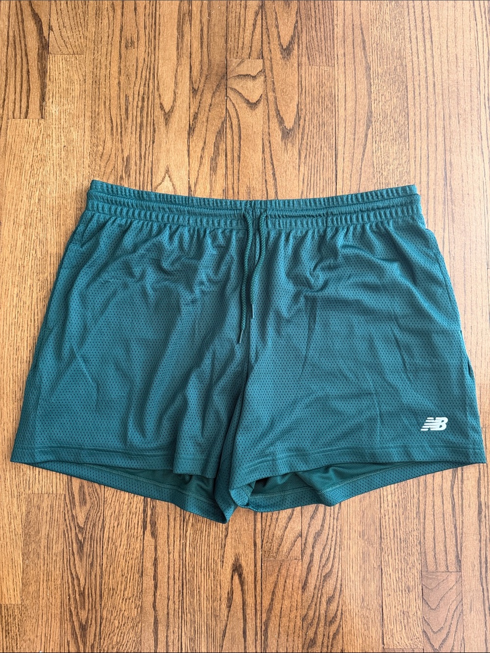 New Balance Green Mesh Athletic Shorts XXL